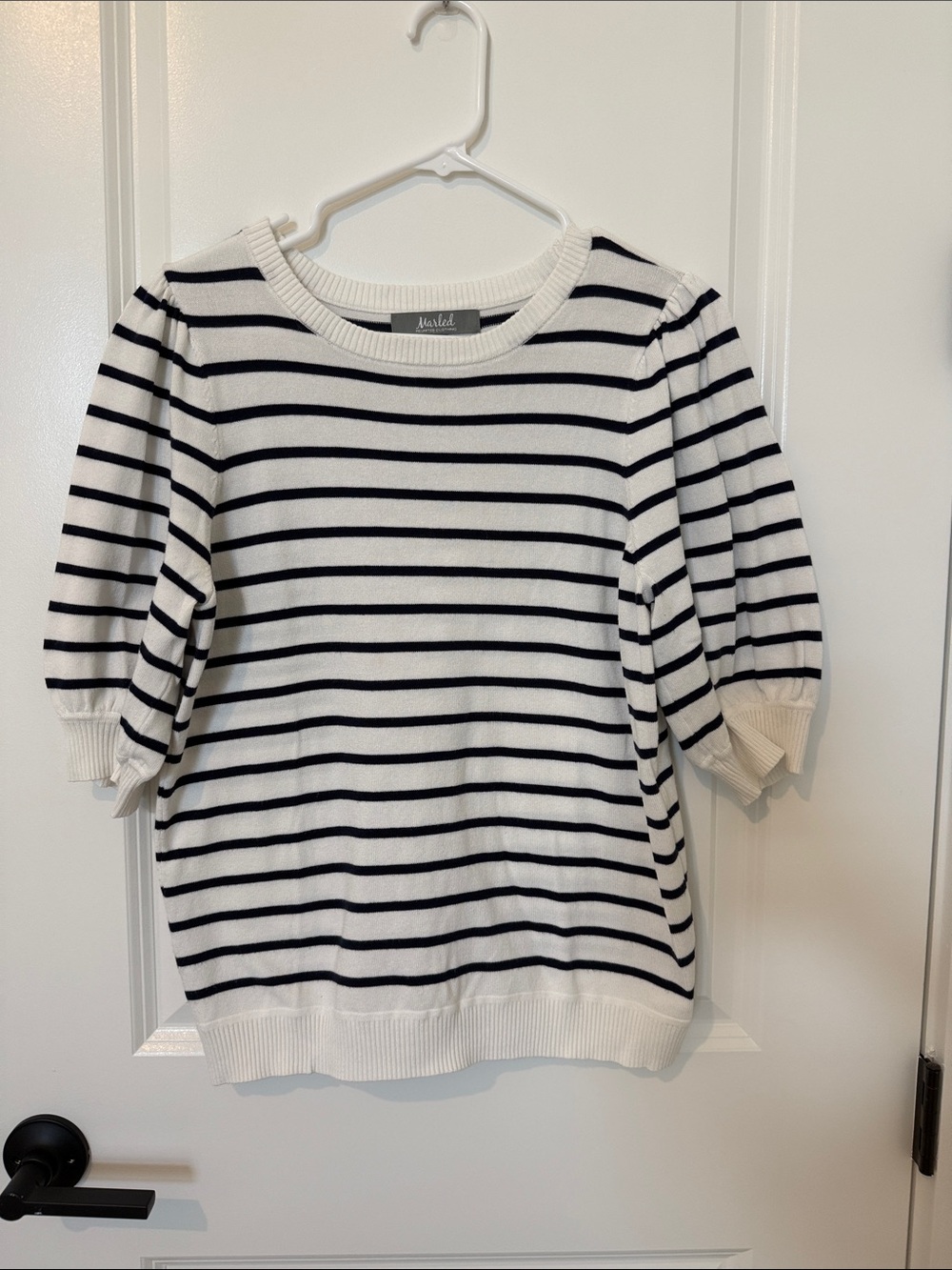 Striped sweater top